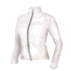 Dámská bunda Endura FS260-Pro Adrenaline Race Cape, bílá