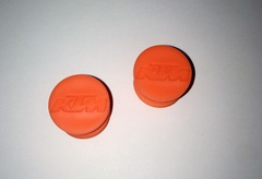 KTM Špunty do řidítek, oranžové