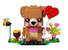 Lego BrickHeadz 40379 Valentýnský medvídek