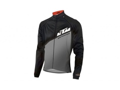Zimní bunda KTM Factory Character s odepínacími rukávy, černo-šedá
